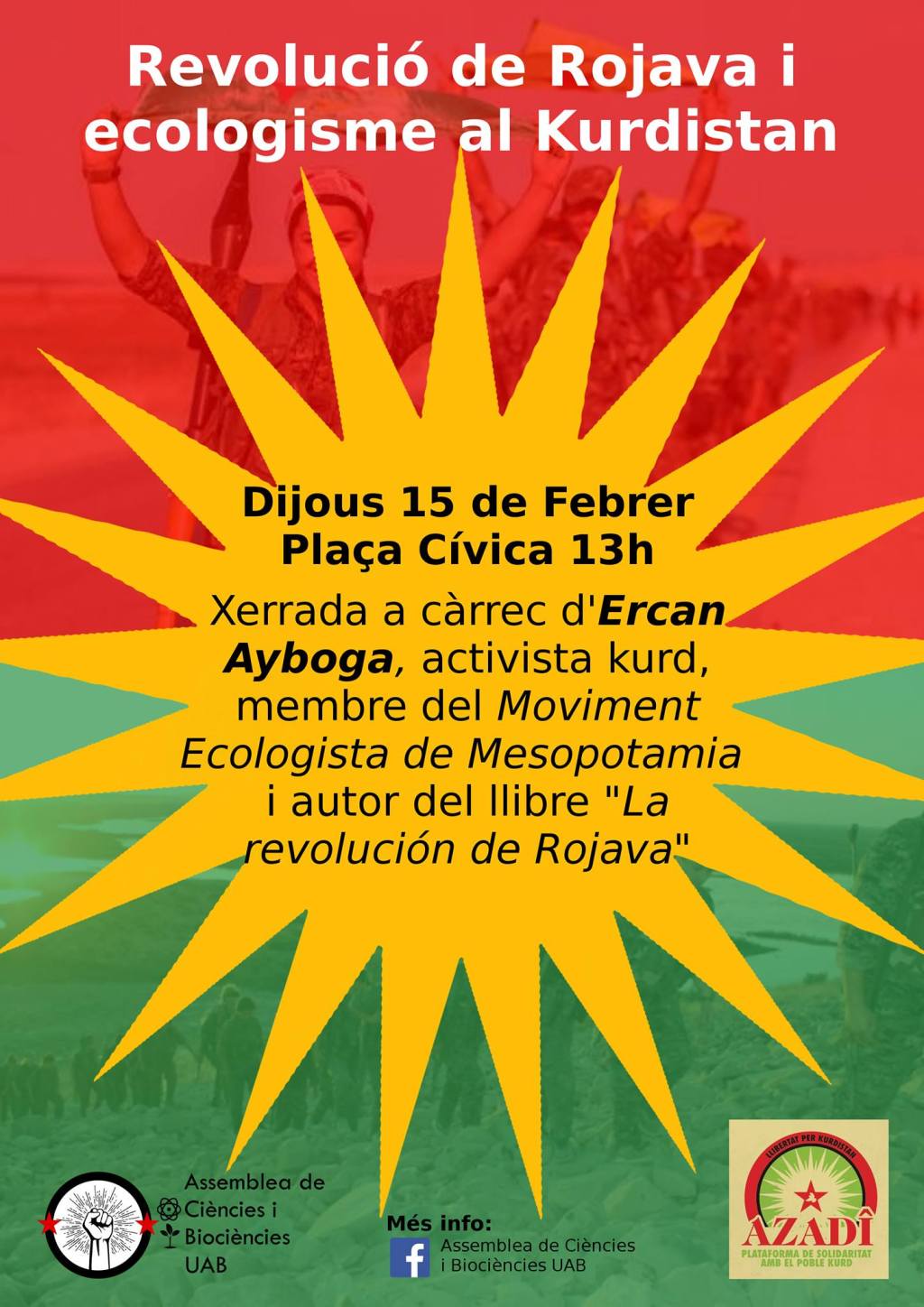 Xerrada sobre la Revolució de Rojava al&nbsp;Kurdistan