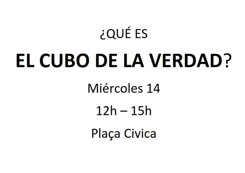 L’Assemblea Vegana i el “Cubo de la&nbsp;Verdad”