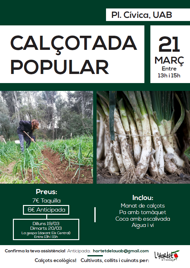 Vols provar els calçots de&nbsp;l’Autònoma?