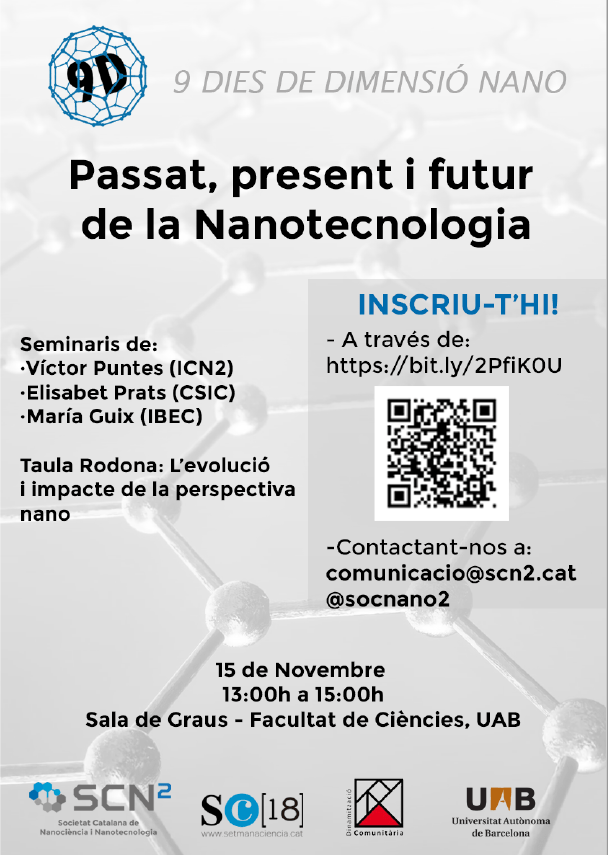 Jornada de divulgació científica “Passat, present i futur de la Nanotecnologia”