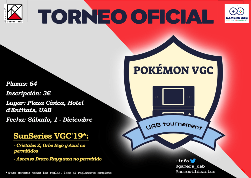 Vols ser el millor entrenador pokémon de la&nbsp;UAB?