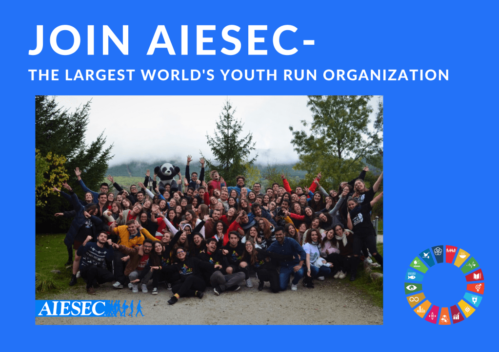 AIESEC busquen nous&nbsp;membres!