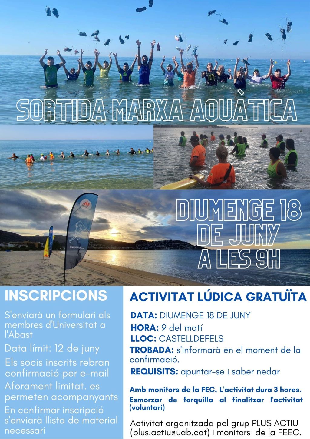 Una marxa aquàtica&nbsp;sènior!