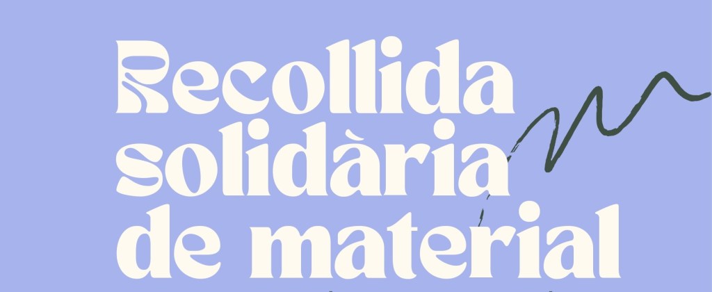 El dimecres 20D: Ajuda a recollir material pel Marroc amb el&nbsp;CAU!