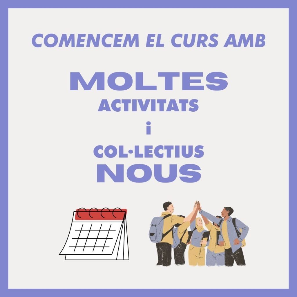 Comencem el curs amb moltes&nbsp;activitats!!