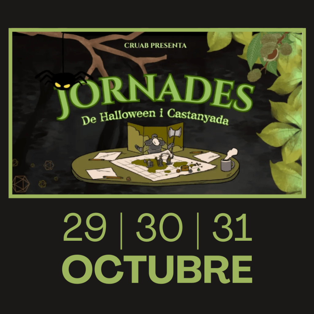 🎃 Jornades de Rol de Castanyada i Halloween a la UAB: A punt per&nbsp;l’aventura?