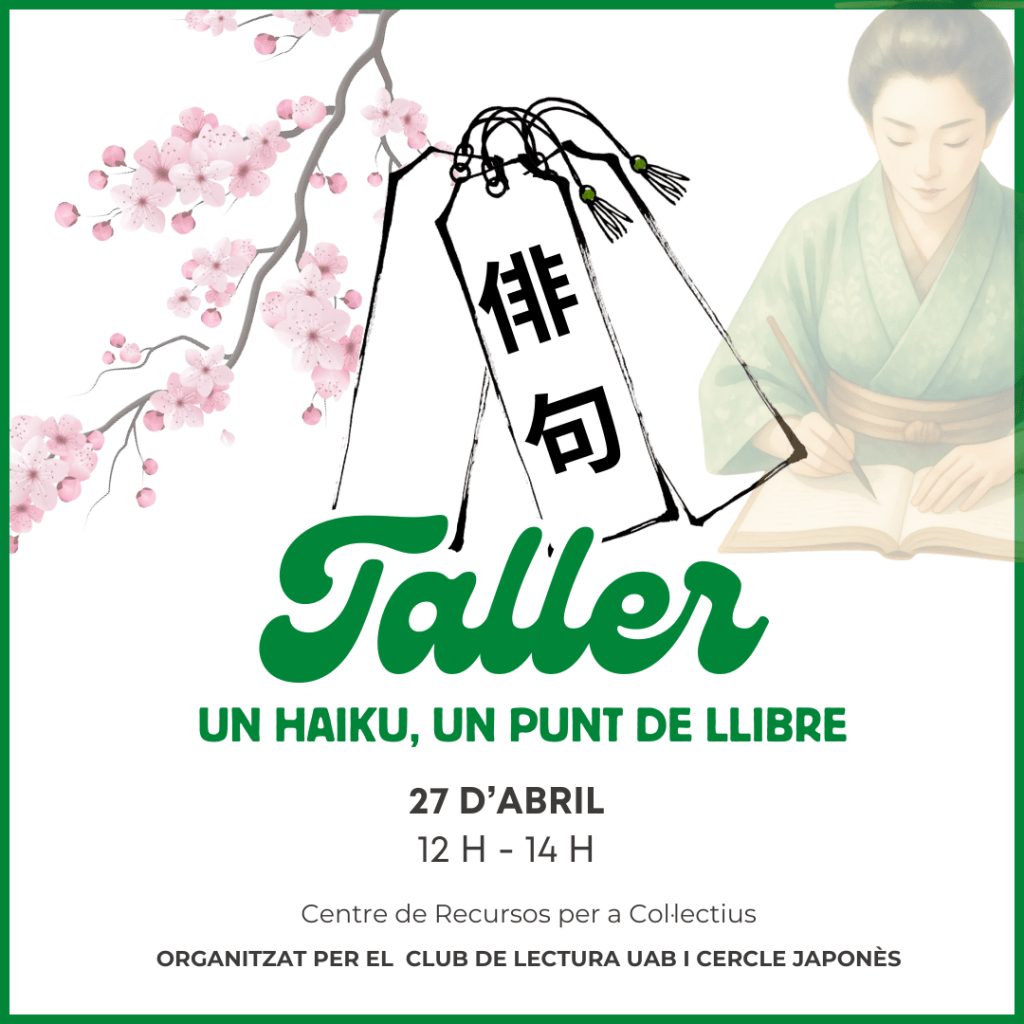 Un haiku, un punt de llibre: viu un Sant Jordi creatiu a la UAB&nbsp;📚✨